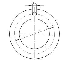 推力墊圈 EGW52-E40-B, 推力墊圈，免維護(hù)，帶銅襯
