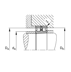圓柱滾子軸承 NN3011-AS-K-M-SP, 根據(jù) DIN 5412-4 標(biāo)準(zhǔn)的主要尺寸, 非定位軸承, 雙列，帶錐孔，錐度 1:12 ，可分離, 帶保持架，減小的徑向內(nèi)部游隙，限制公差