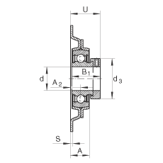 吊裝式軸承座單元 MSTU30, 鋼板軸承座,帶偏心鎖圈的外球面球軸承,P型密封,帶再潤(rùn)滑結(jié)構(gòu) 吊裝式軸承座單元 MSTU30, 鋼板軸承座,帶偏心鎖圈的外球面球軸承,P型密封,帶再潤(rùn)滑結(jié)構(gòu)